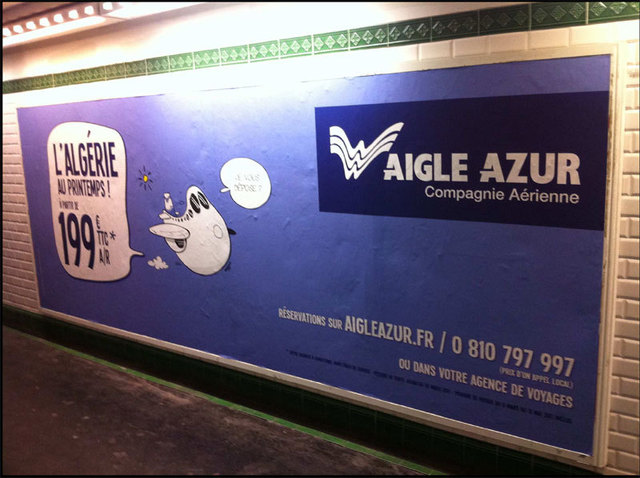 Aigle Azur part en campagne