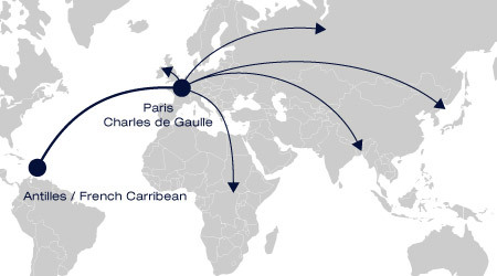 Air France : les Antilles au départ de Paris-CDG dès novembre 2011