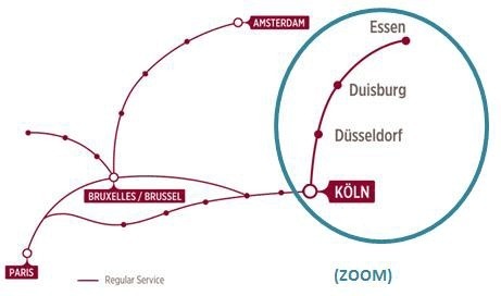 Allemagne : Thalys ouvre 3 nouvelles destinations dès le 29 août 2011