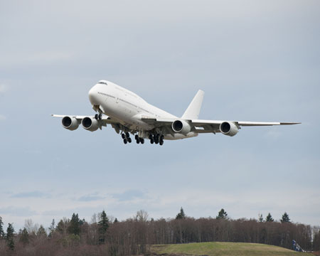 Boeing : le premier 747-8 Intercontinental VIP est livré