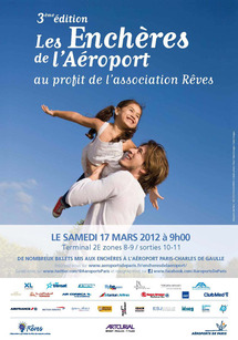 ADP : 3e vente aux enchères de billets d'avion le 17 mars 2012