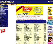 Le site de Ryanair est un véritable catalogue hôtelier...