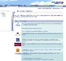 ... tandis qu'Air France fait la promotion quasi exclusive de la chaîne Accor et Méridien !