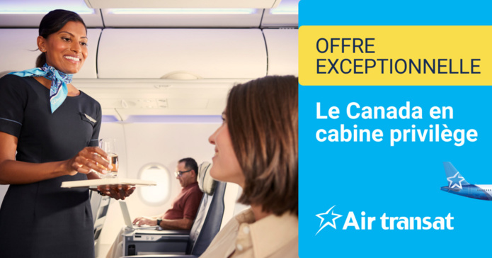 Air Transat lance une promotion sur sa Classe Club - Photo : ©Air Transat