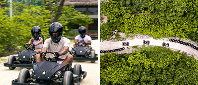 Siyam World - Go Kart track © Sun Siyam Resorts