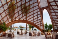 L'architecture aux formes courbes s'inspire des formes des coquillages (©Nujuma, a Ritz-Carlton Reserve)