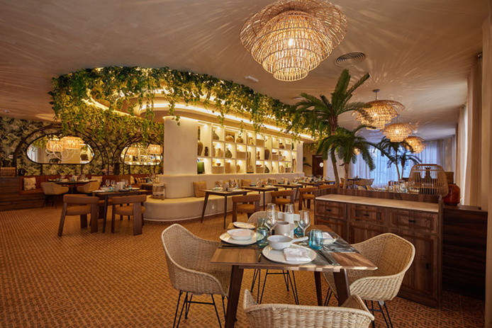 Le Taino, restaurant à la carte de l'hôtel Bahia Principe Luxury Esmeralda, sert une cuisine dominicaine © Bahia Principe Hotels & Resorts