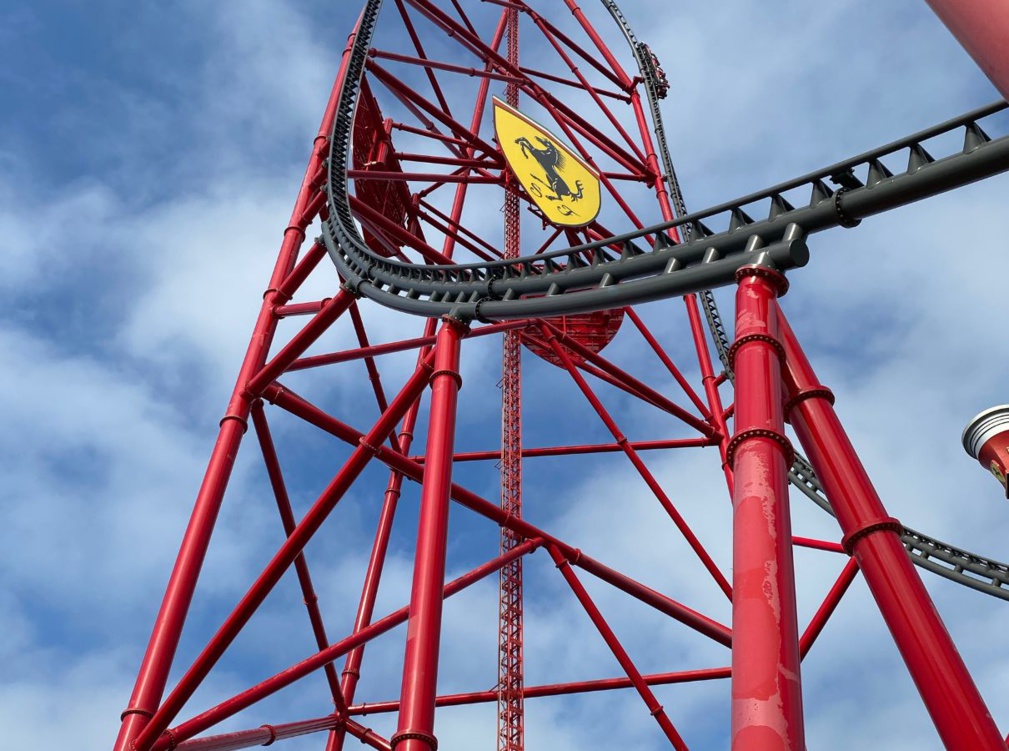 Red Force One, une des meilleures attractions de Ferrari Land