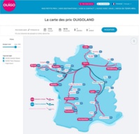 OuigoLand nouvelle fonctionnalité du site et de l'appli - DR