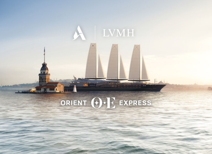 La mise à l’eau du premier voilier Orient Express est prévue en 2026 (©Orient Express/LVMH)