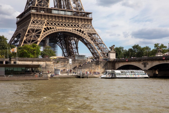 Cette initiative marque la volonté de mise en tourisme de la Seine @Haropa Port  - Laurent Guichardon