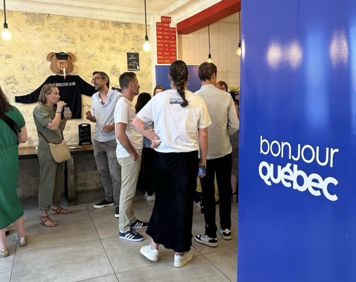Soirée de lancement de la Semaine du Québec au restaurant La Poutinerie à Paris. ©Interface Tourism