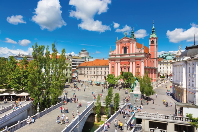 Ljubljana la capitale est la plus grande ville de Slovénie. ©Kasto - Getty Images