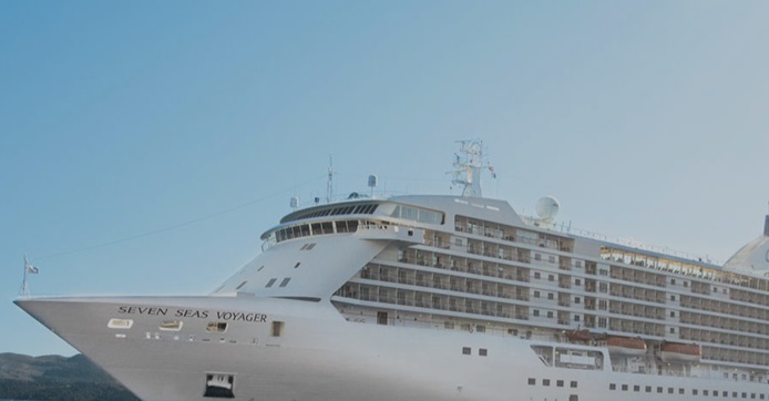 Le Seven Seas a préféré renconcer à son escale à Concarneau @Regent Seven Seas