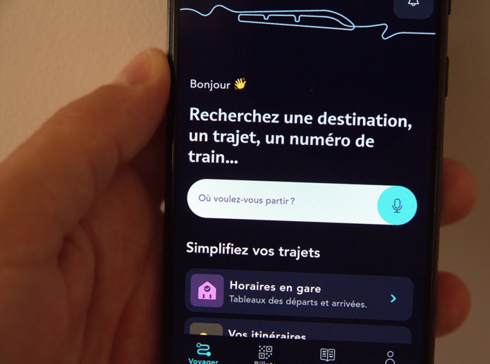SNCF Connect facilite les correspondances et ajoute un filtre - Crédit photo : RP