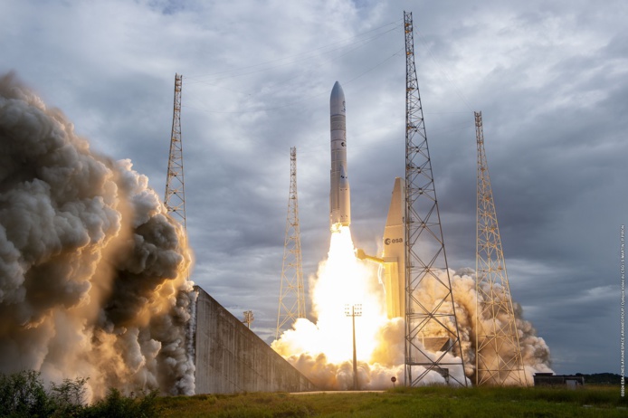 Avec ce lancement réussi d’Ariane 6 le 09 juillet à 20 heures (heure de Paris) l’angoisse a disparue pour faire place à un sentiment de soulagement et de satisfaction. Photo Ariane Groupe Martin Piron