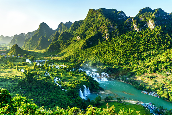 Région montagneuse de Cao Bang © Aurora Travel & DMC