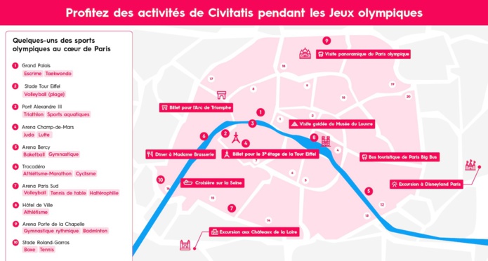 Civitatis, lance un circuit en bus conçu pour profiter des Jeux olympiques à Paris cet été - Civitatis