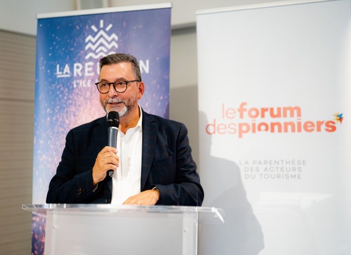 Pour Patrick Lebreton, président de l'IRT, « il est indispensable de passer d’un tourisme de quantité à un tourisme de qualité »  - Photo Forum des Pionniers, Jules Despretz