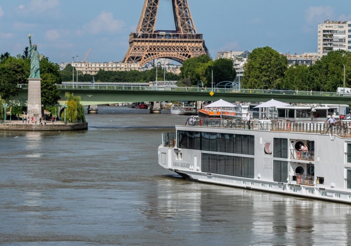 La Seine est l'un des fleuves programmés par Viking en France @Viking