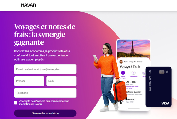 Navan a publié le NDC Savings Index, une analyse de l'impact de l'utilisation à grande échelle de la NDC pour les programmes de voyages d'entreprise. @capture d'écran