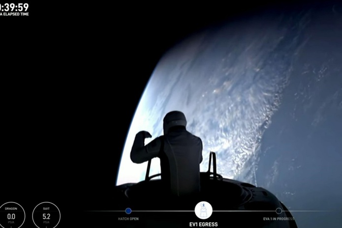 ‘’Space is booming’’ - Photo :  ©SpaceX