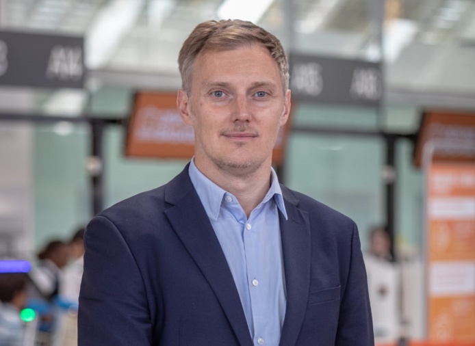 Reginald Otten country manager France 2024 d'Easyjet. La compagnie lance l'Egypte depuis la France - Photo Easyjet