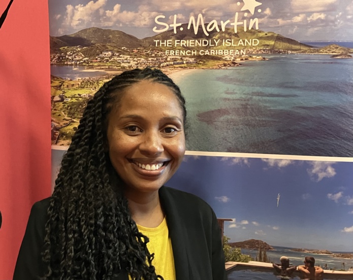 Aïda Weinum, directrice de l'office de tourisme de Saint-Martin. Photo: TB