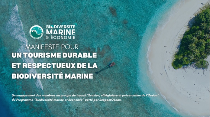 À l'occasion de la Journée mondiale du tourisme durable, le 27 septembre, RespectOcean, association de loi 1901, annonce la publication de son "Manifeste pour des pratiques touristiques engagées, durables et respectueuses de la biodiversité marine".  - Photo RespectOcean