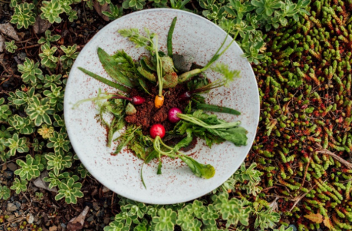 Bonne pour la santé, la cuisine à base de légumes a aussi moins d'impact sur l'environnement (©Relais & Châteaux)