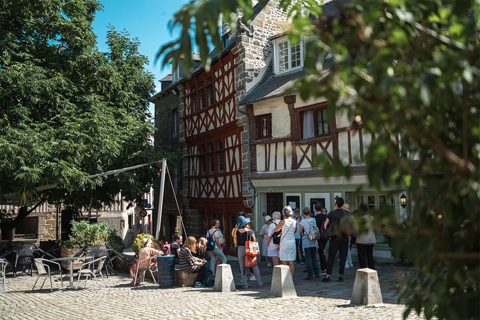 Maison à colombage cœur historique de Saint-Brieuc © OTBSB