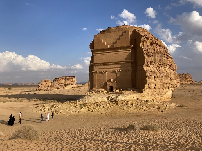 Al Ula est la tête de pont du tourisme d'Arabie Saoudite. Impossible d’échapper à cette destination qui agrège le meilleur des atouts naturels et culturels du pays - Photo J.-.F.R.