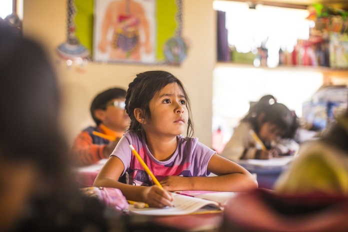 L'école créée par la Fondation Sol y Luna accueille désormais 163 écoliers (© José Alcántara/Sol y Luna)