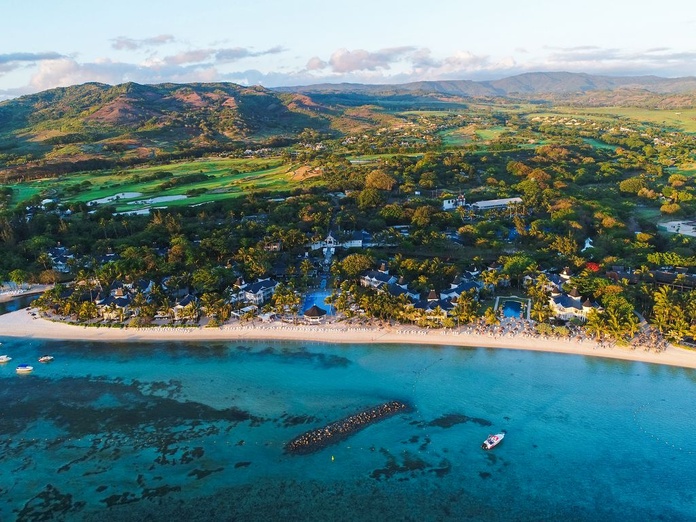 Vue aérienne du Domaine de Bel Ombre (©Heritage Resorts/Axelle Mazery)