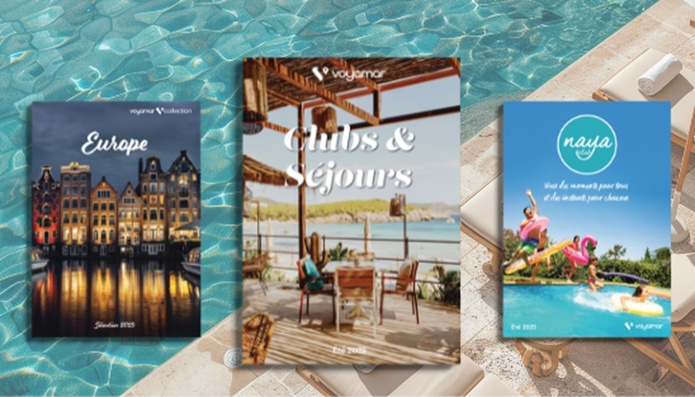 Les brochures Voyamar arrivent en agences de voyages - Photo Voyamar