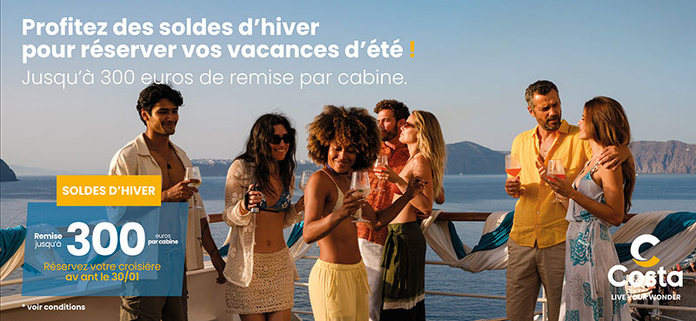 © Costa Croisières – Soldes d'hiver