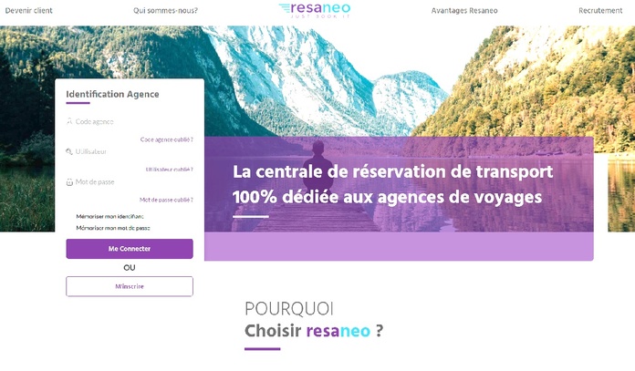 Resaneo offre 1Go de data aux clients des agences grâce à une eSim - Capture écran