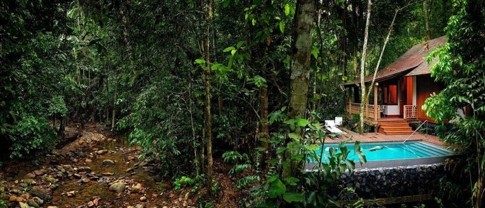 Pour mieux "penser local" avant d'intervenir sur le Datai Langkawi, Didier Lefort avait commencé par s'offrir de longues vacances en Malaisie (© Geraldine Bruneel  )