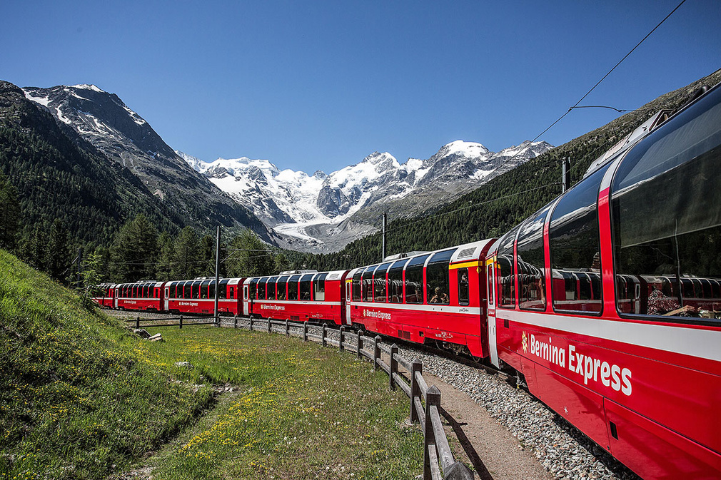 Bernina Express © Rhätische Bahn AG