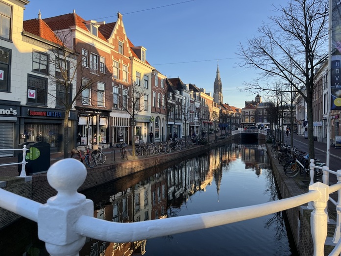 Ces dernières années, de prestigeuses expositions de peinture ont attiré beaucoup de visiteurs internationaux aux Pays-Bas. Ici, Delft, la ville de Vermeer(© PB)