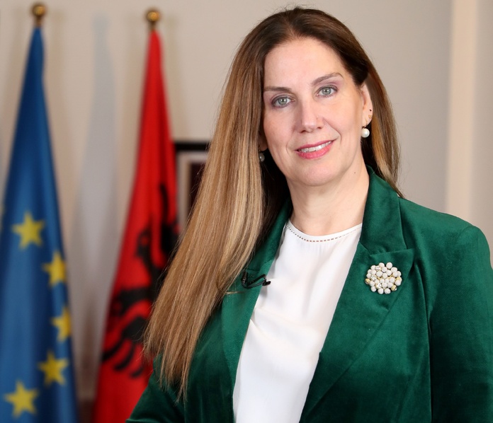 Mirela Kumbaro, ministre du tourisme d'Albanie