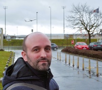 Gilles Diharce, Contrôleur aérien dans l’armée de l’air pendant 17 ans et un desmeilleurs spécialistes du mystère MH.370. Photo : C.Hardin