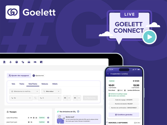 Goelett, your online solution for business travel © Goelett