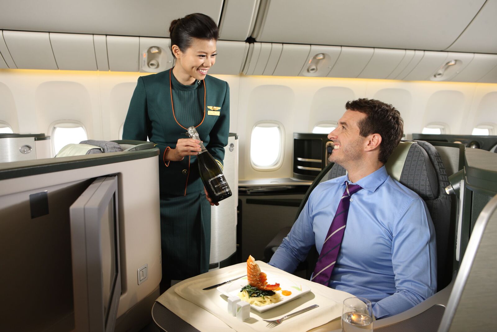 Classe Affaire Royal Laurel. DR: EVA Air