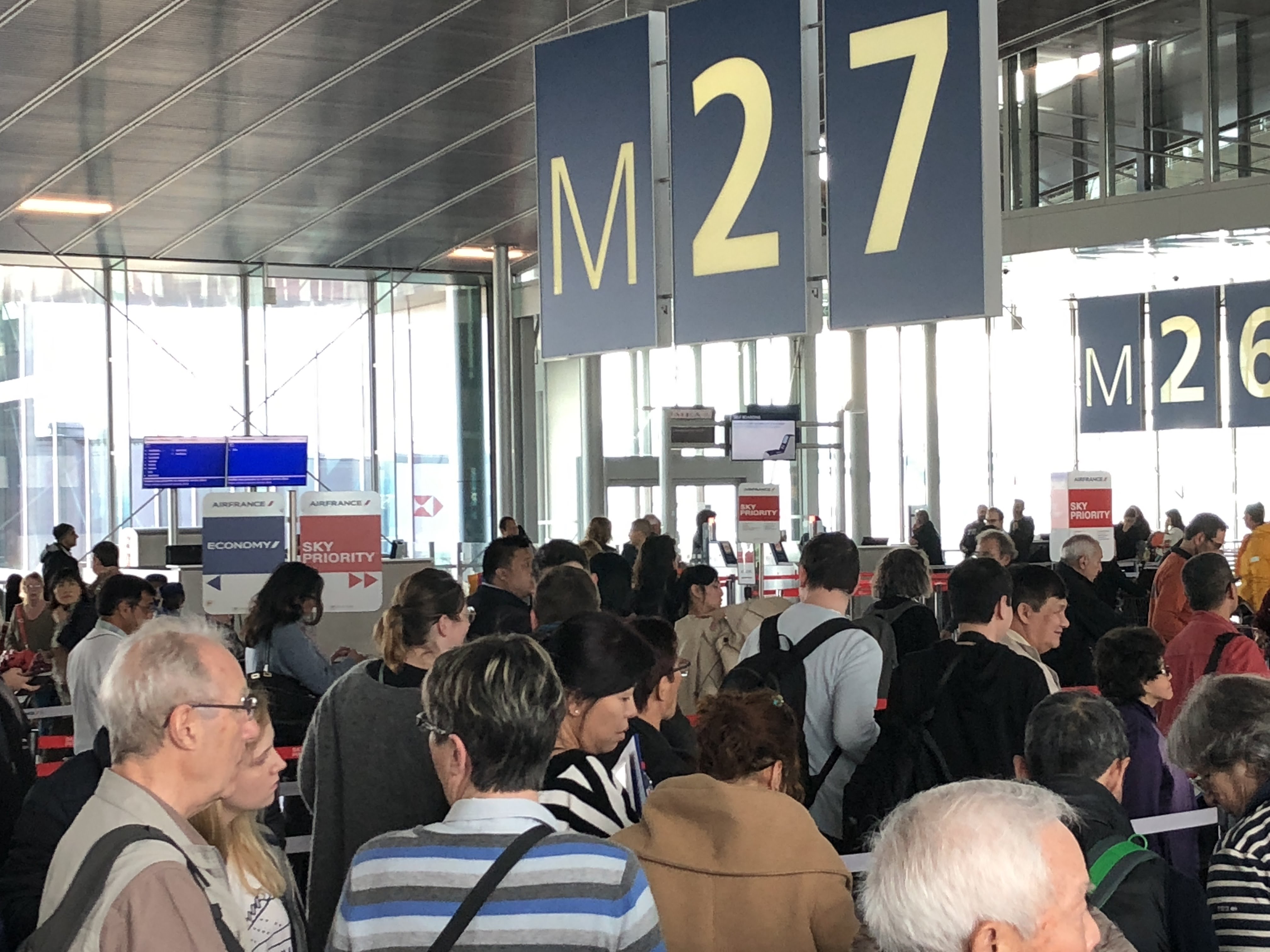 Encore deux journées de galère en prévision pour les passagers d'Air France... /photo JDL