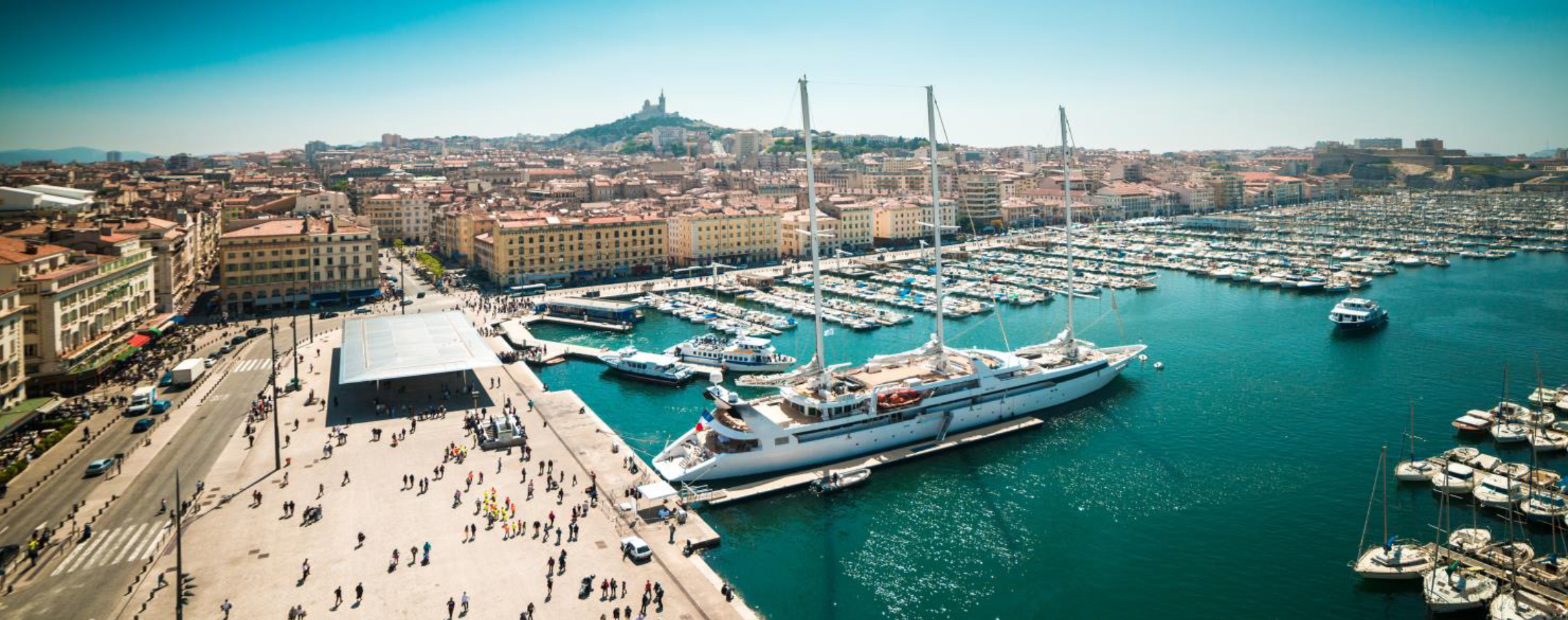 L'emblématique Vieux-Port © Choose Marseille