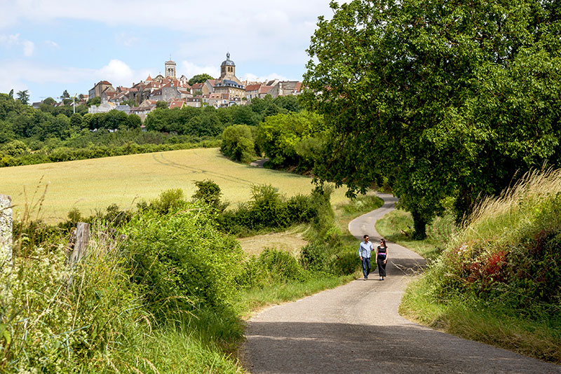 Randonnée Vézelay © Alain Doire-BFCT