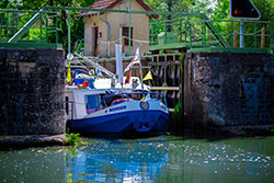 Ecluse canal du Centre © Franck Juillot Creusot Montceau Tourisme