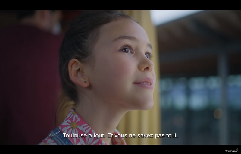 une campagne  de promotion 100 digitale  pour la Ville rose 