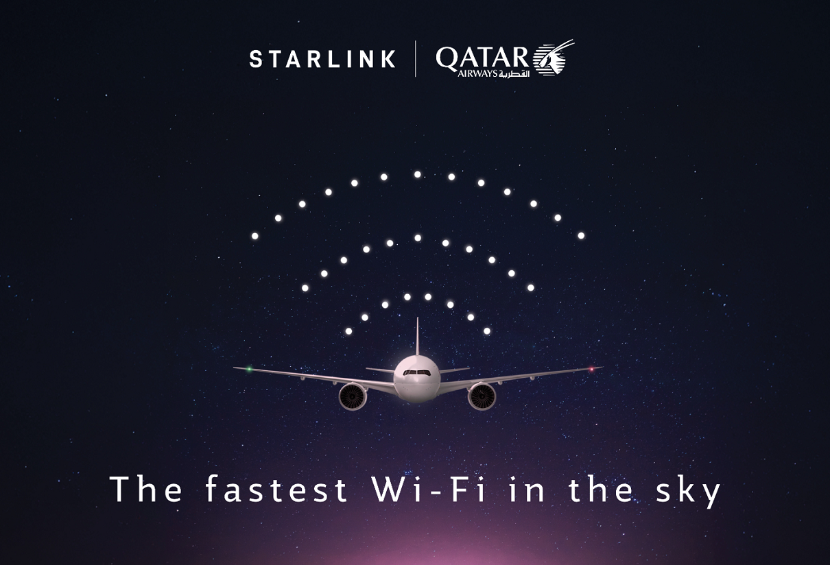 ©Qatar Airways / Starlink